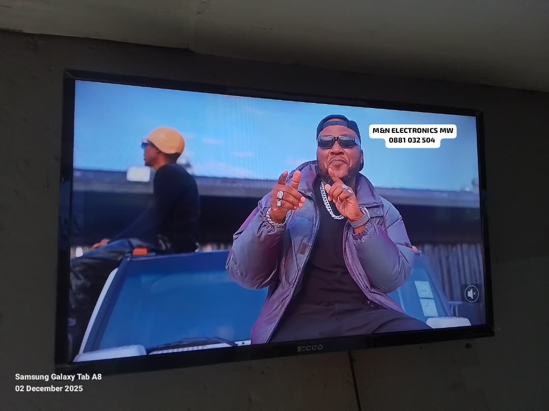 [Image: ORIGINAL PLASMA SCREENS FOR SALE 
ECCO 32" SMART MK685,000
ECCO 32 NORMAL MK550,000
ALTOP 40" SMART  MK980,000
ECCO 43" SMART MK1,300,000
HISENSE 50" VIDAA 4K MK1,750,000 [WITH A SMALL LINE 2025 MODEL WITH FREETOAIRINBUILTDECODER]

OMEGA 55" GOOGLE TV MK2,350,000 [ WITH INBUILTFREETOAIRDECODER,  VOICE RECOGNITION &MORE]

ORIGINAL WITH WARRANTY 

3 Miles, ZOMBA OPPOSITE PRIMIER BET [STAGE YOPITA TOWN]
We send elsewhere 
CALL OR WHATSAP 
0881 032 504]